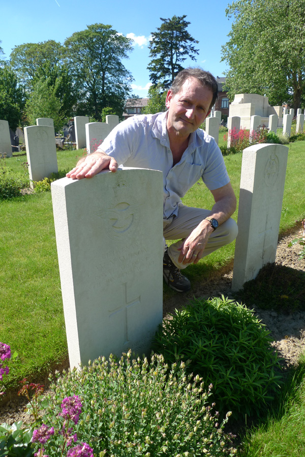 burial of William Wilson at the Namur cemetery in Belgrade with Jonathan Vernon